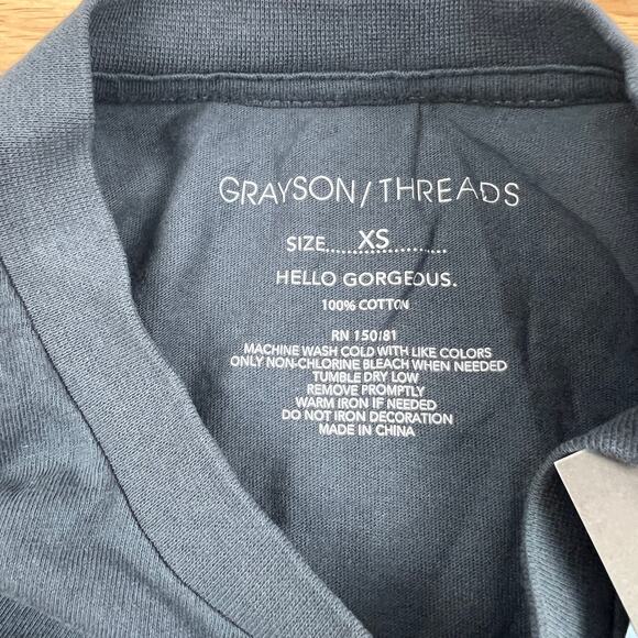 Grayson Threads Women's Leopard Print Love Short Sleeve T-Shirt - Size XS - NWT - Picture 2 of 9